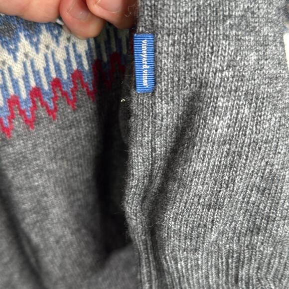 Vineyard Vines Men’s Fair Isle Classic Fit Crewneck Sweater M-298 Sz M - Picture 3 of 8